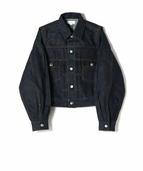 HYKE(ハイク)】 《26SS予約》BALLOON SLEEVE DENIM JACKET TYPE2
