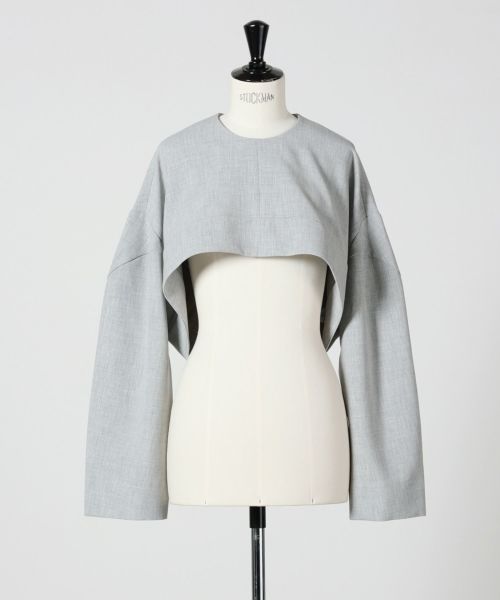 ENFOLD(エンフォルド)】 CROPPED PULLOVER｜PARIGOT ONLINE（パリゴ