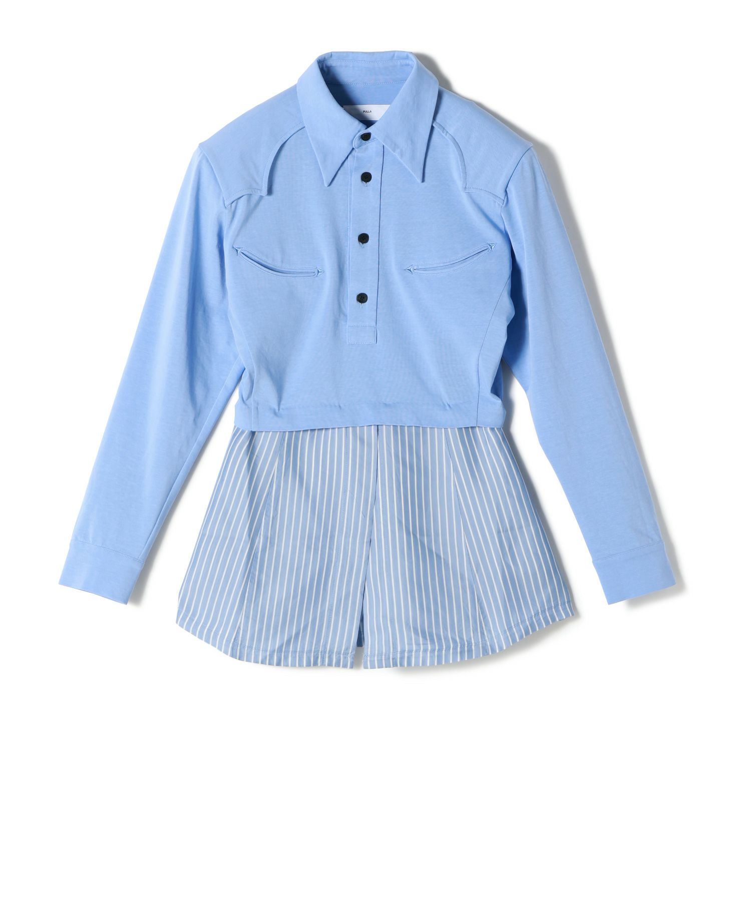 TOGA PULLA(トーガプルラ)】 COTTON JERSEY SHIRT｜PARIGOT ONLINE