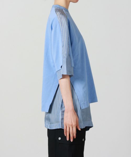 TOGA PULLA(トーガプルラ)】 COTTON JERSEY T-SHIRT｜PARIGOT ONLINE