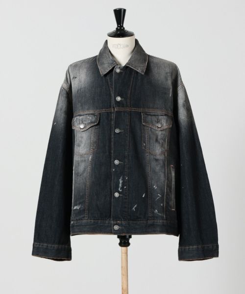 Acne Studios デニムジャケット Gジャン　マルジェラ Acne Studios - デニムジャケット - リラックスクロップドフィット