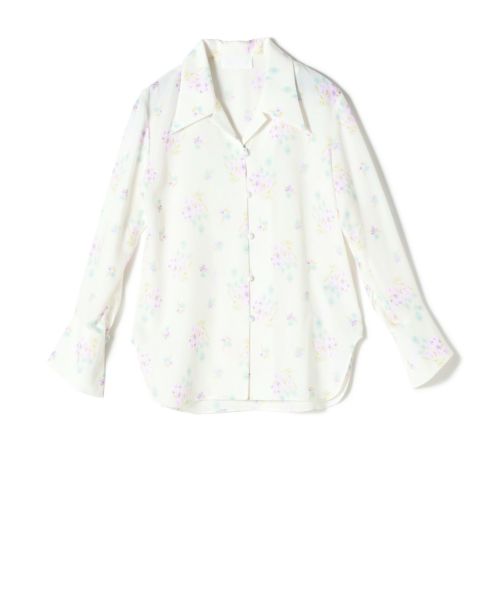 Mame Kurogouchi(マメ クロゴウチ)】 Floral Motif Printed Shirt