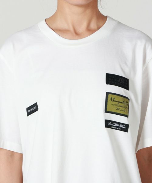 MM6 Maison Margiela ロゴ ラベル Tシャツ MM6 Maison Margiela(エムエムシックス メゾン マルジェラ)】 ラベル