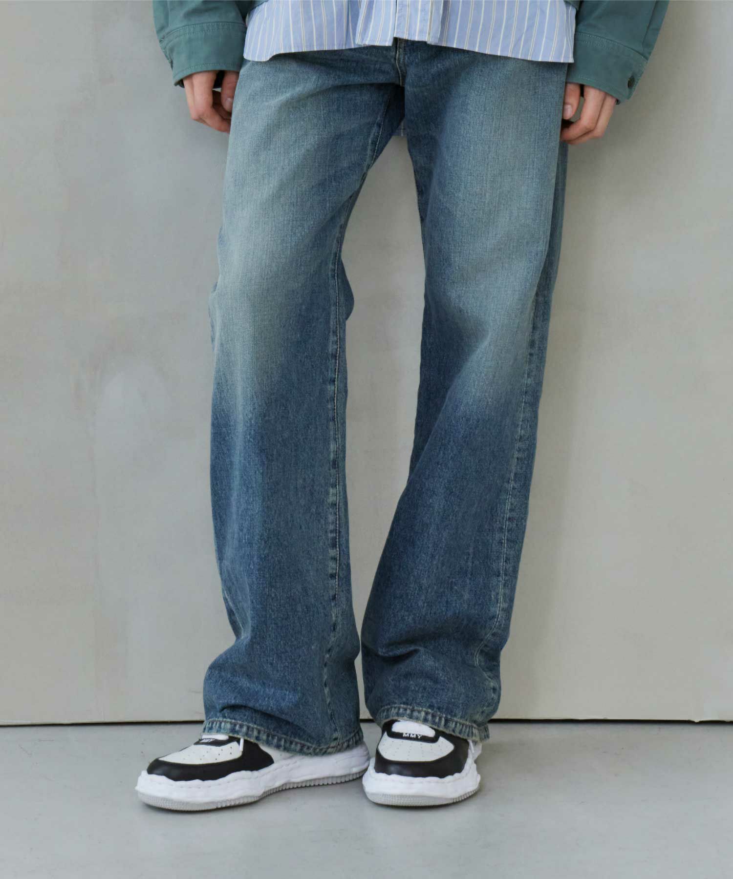 Maison MIHARA YASUHIRO(メゾンミハラヤスヒロ)】 Flared Denim Pants