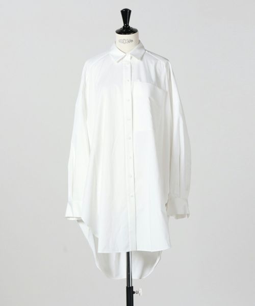 トップス SLIT SHIRT BLOUSE ENFOLD ENFOLD(エンフォルド)】 SLIT SHIRT｜PARIGOT ONLINE（パリゴオンライン）