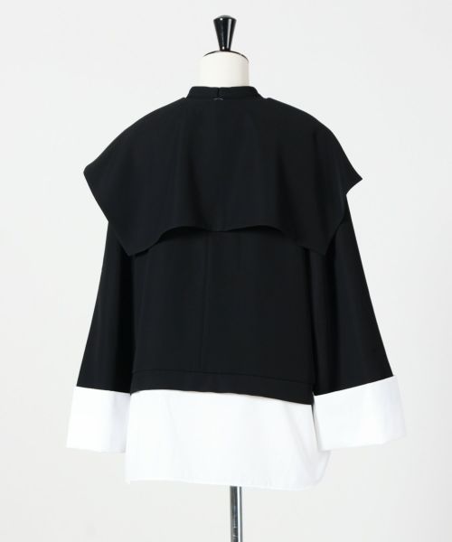 ENFOLD(エンフォルド)】 DOUBLE CUFFS BOX PULLOVER｜PARIGOT ONLINE