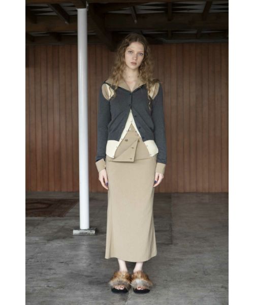 AKANE UTSUNOMIYA(アカネウツノミヤ)】 LAYERED KNIT｜PARIGOT ONLINE