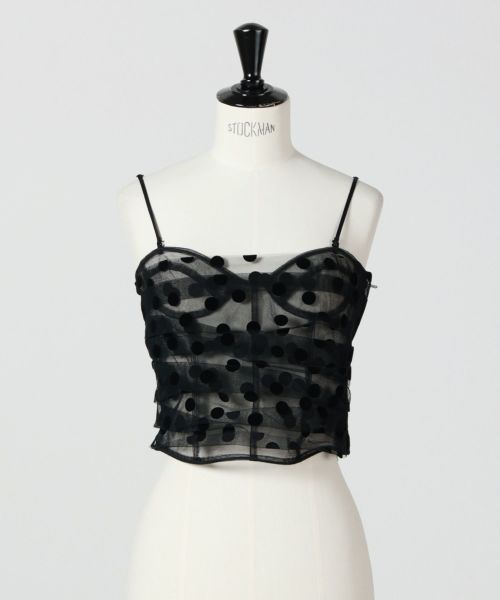 チカ　キサダ　ビスチェchika kisada BLACK Chika Kisada(チカ キサダ)】 ビスチェ｜PARIGOT ONLINE（パリゴ