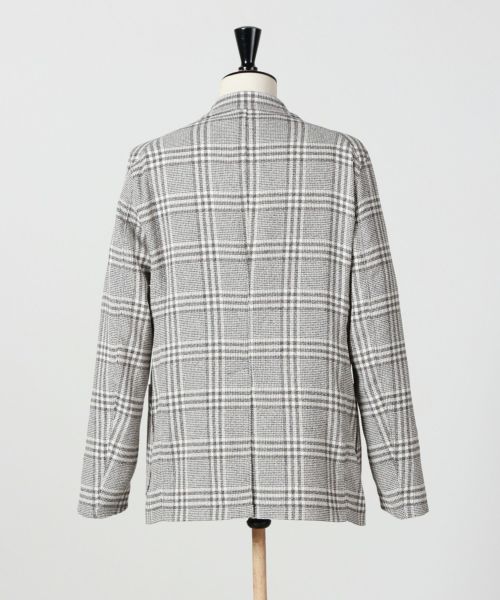 TAGLIATORE(タリアトーレ)】 G-LIGHT/チェックシングルジャケット