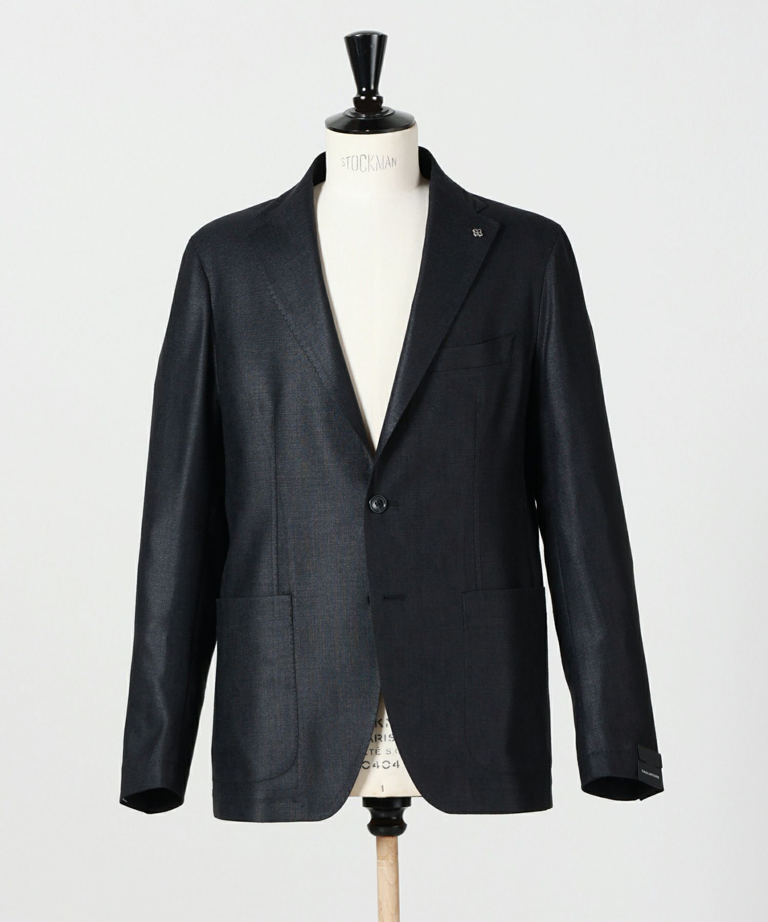 TAGLIATORE(タリアトーレ)】 DAKAR/シルクウールシングルジャケット