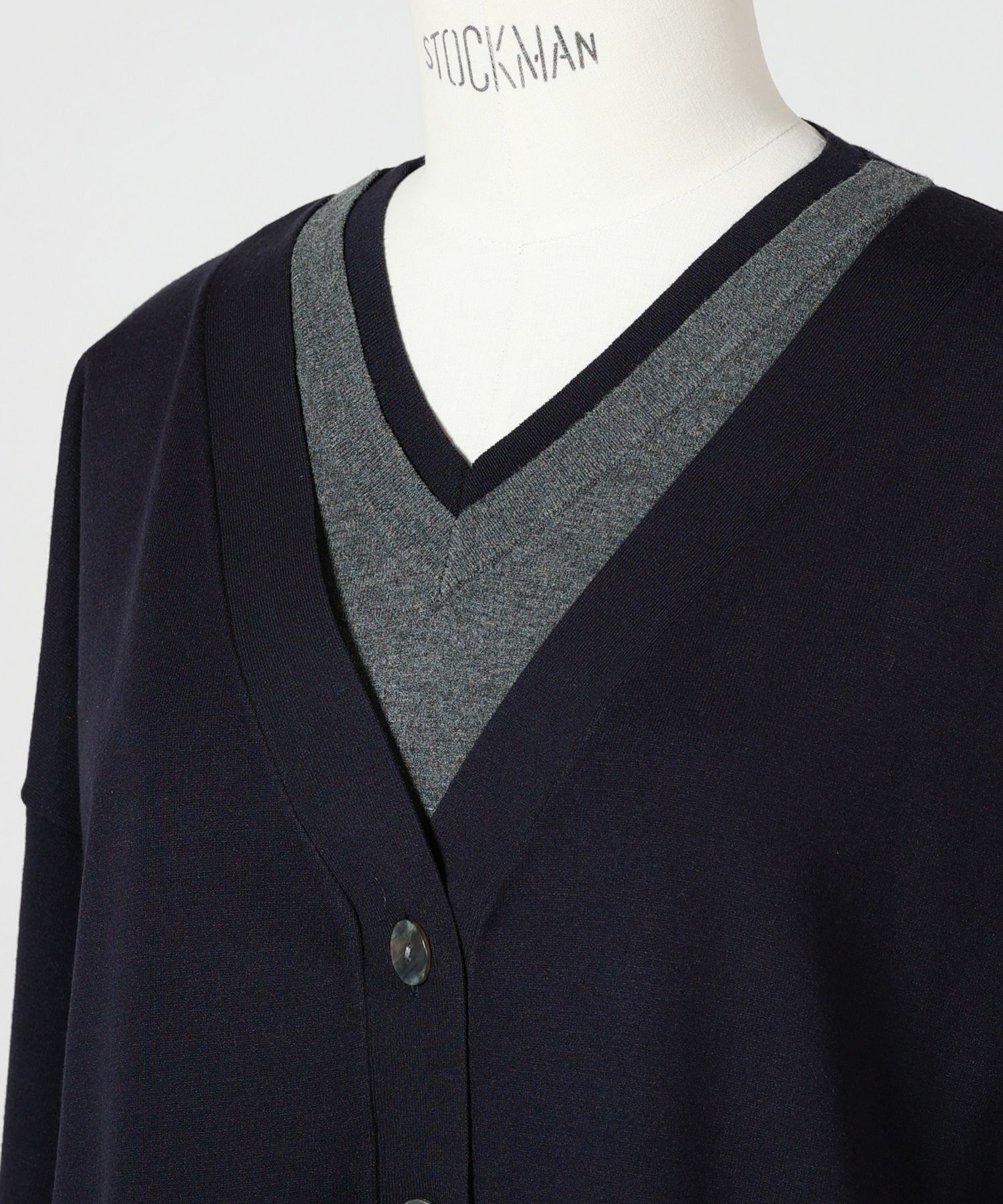 ENFOLD(エンフォルド)】 CLASSIC LAYERED PULLOVER｜PARIGOT ONLINE