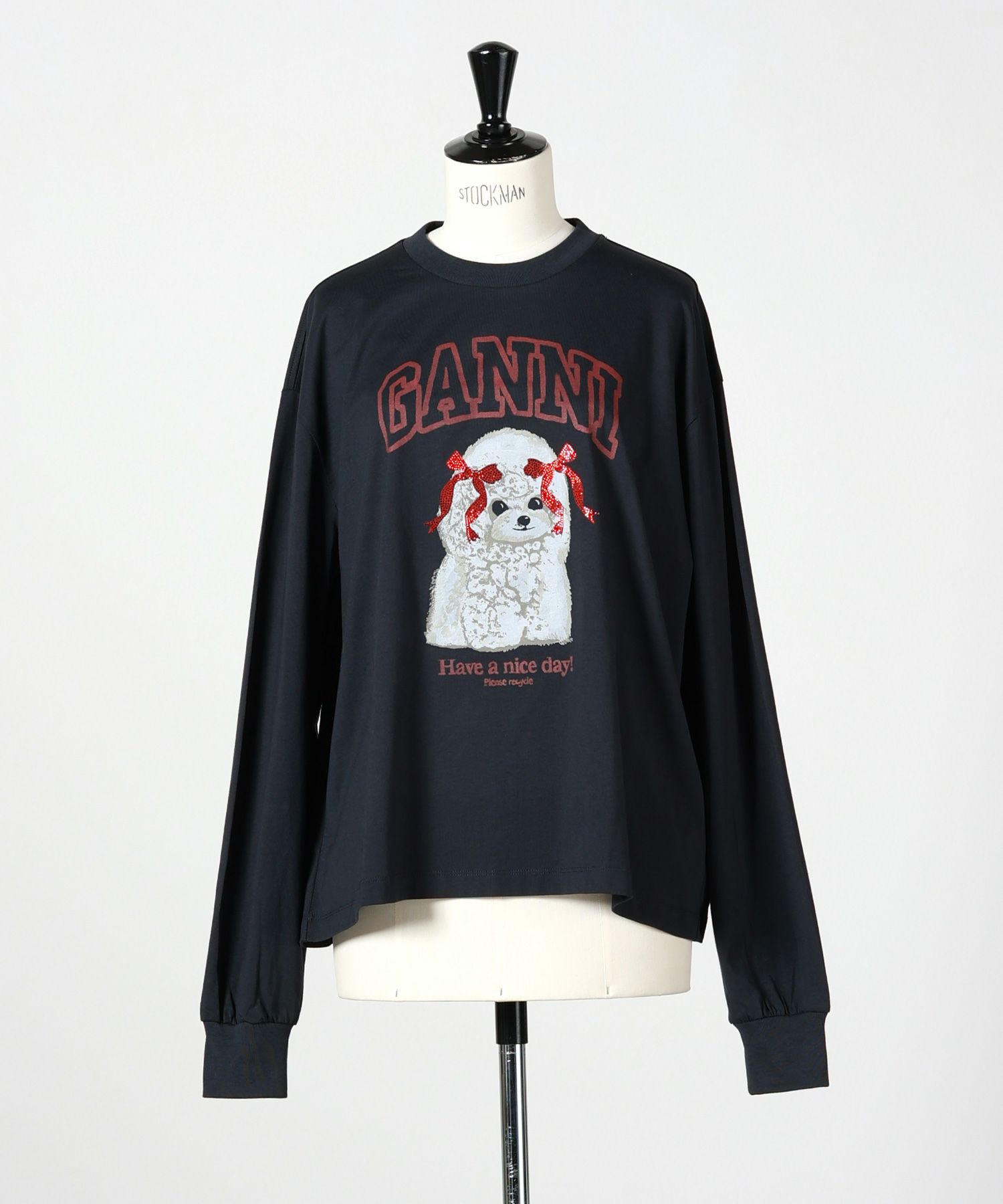 GANNI(ガニー)】 Grey Poodle Longsleeve｜PARIGOT ONLINE（パリゴ