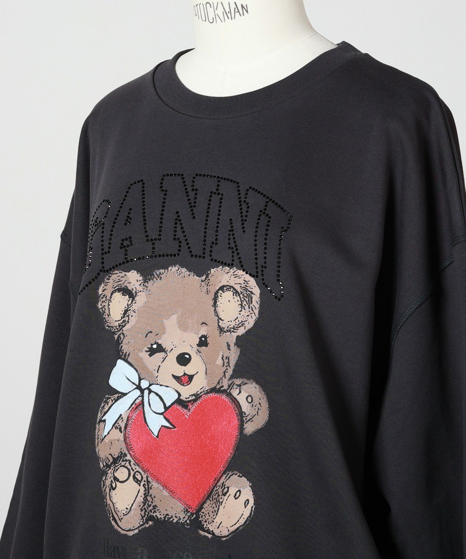 GANNI(ガニー)】 Grey Bear Sweatshirt｜PARIGOT ONLINE（パリゴ