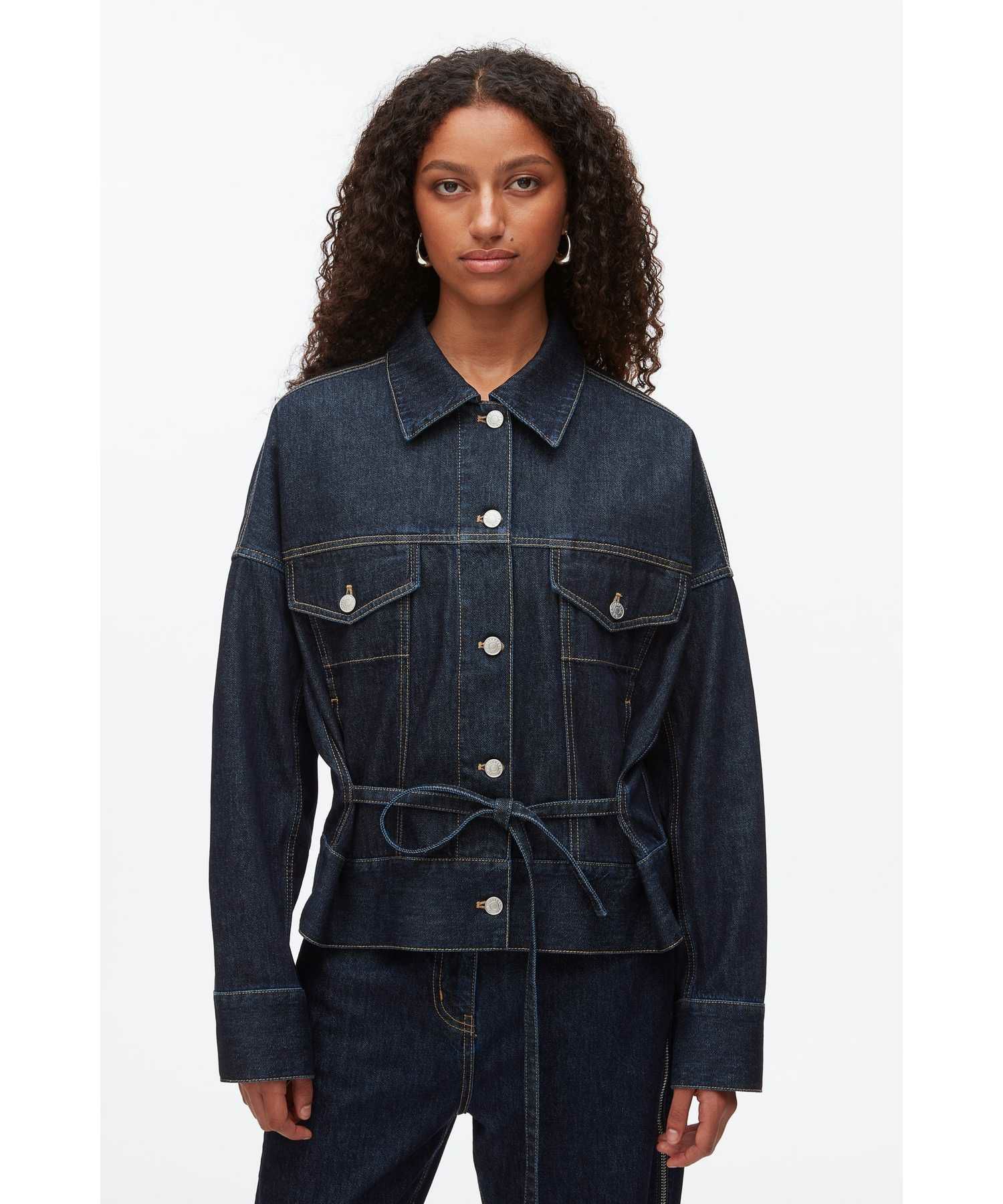 3.1 Phillip Lim(スリーワン フィリップリム)】 Denim Boxy Jacket