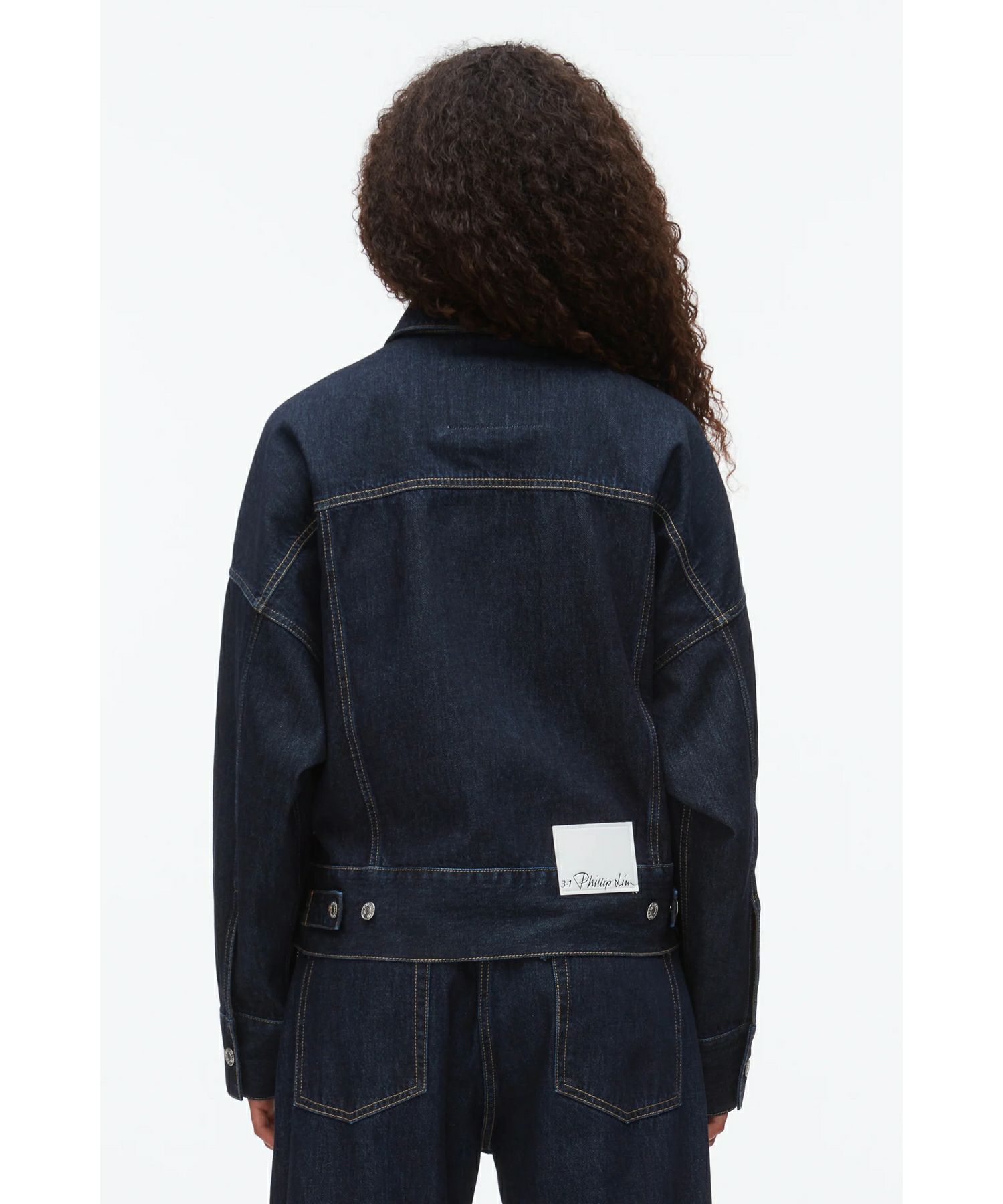 3.1 Phillip Lim(スリーワン フィリップリム)】 Denim Boxy Jacket