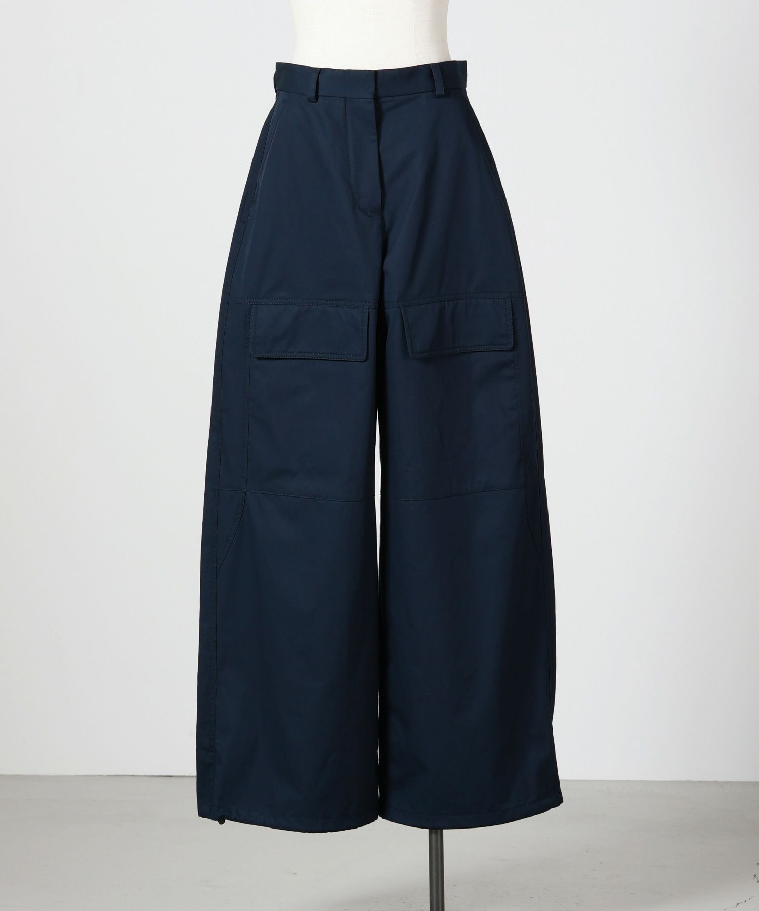 Stella McCartney カーゴパンツ 38 定価14万 ブラック STELLA McCARTNEY(ステラ・マッカートニー)】 ワイド カーゴ パンツ