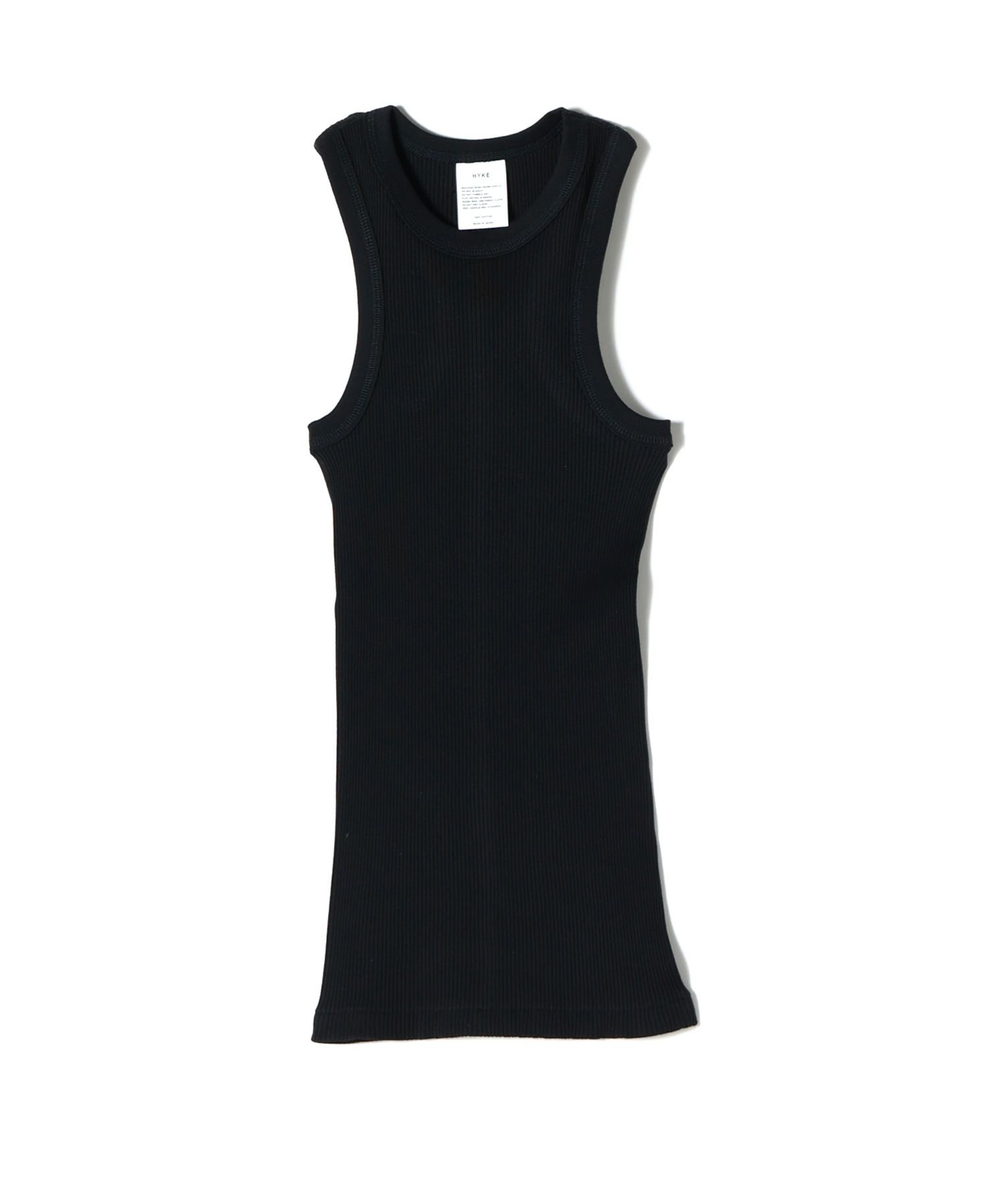 HYKE(ハイク)】 CREW NECK TANK TOP｜PARIGOT ONLINE（パリゴオンライン）