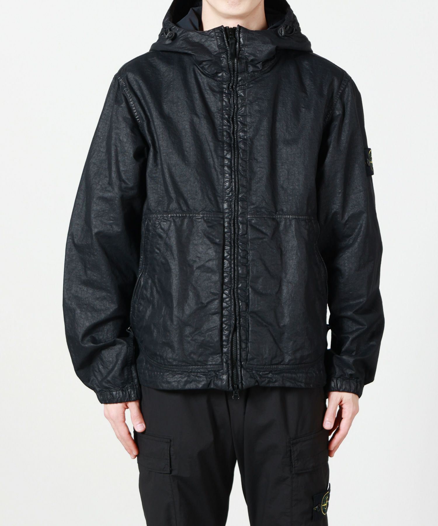 STONE ISLAND(ストーンアイランド)】 BLOUSON ORGANIC-LOOK NYLON