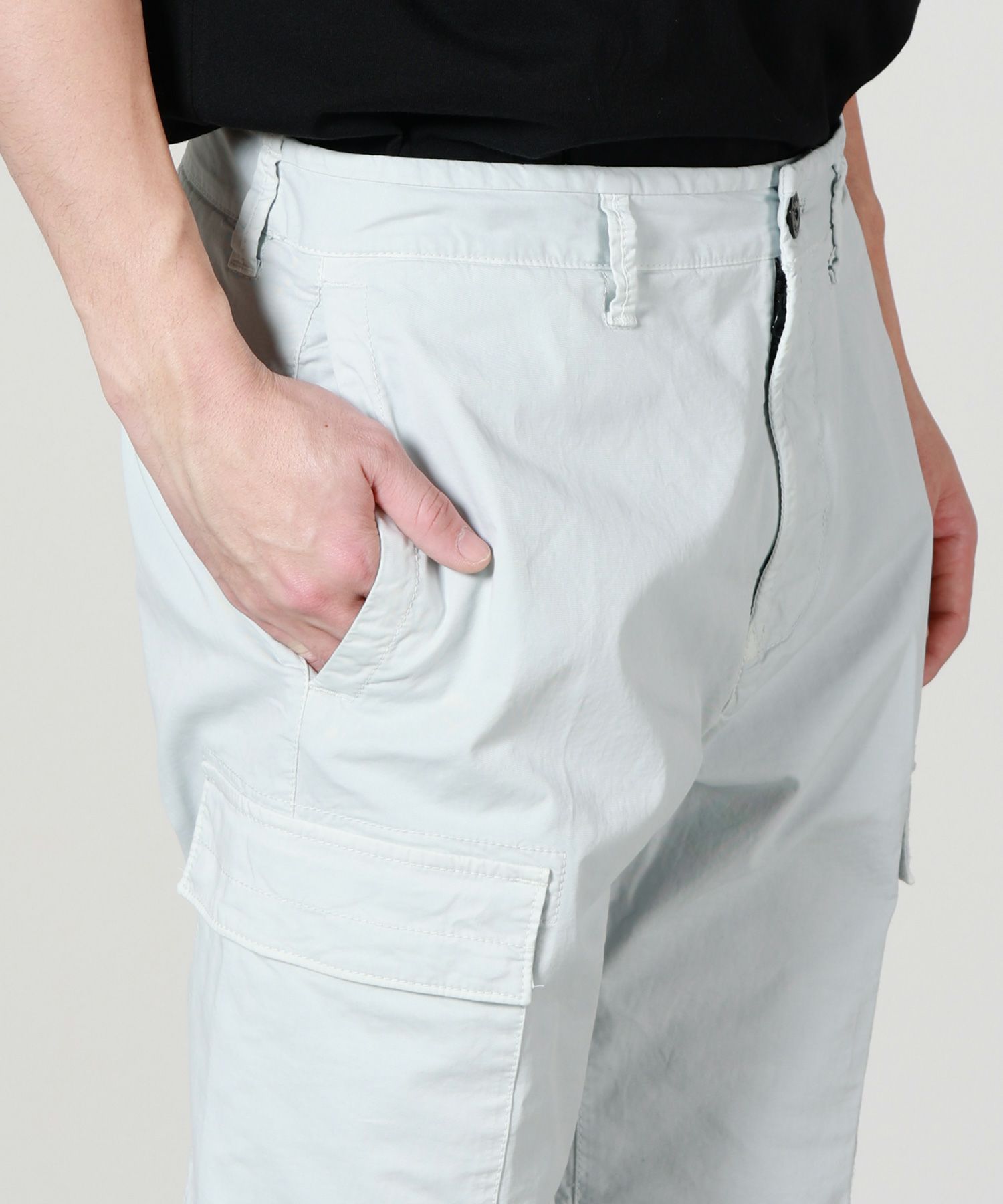 STONE ISLAND(ストーンアイランド)】 PANTALONE REGULAR TAPERED PANTS