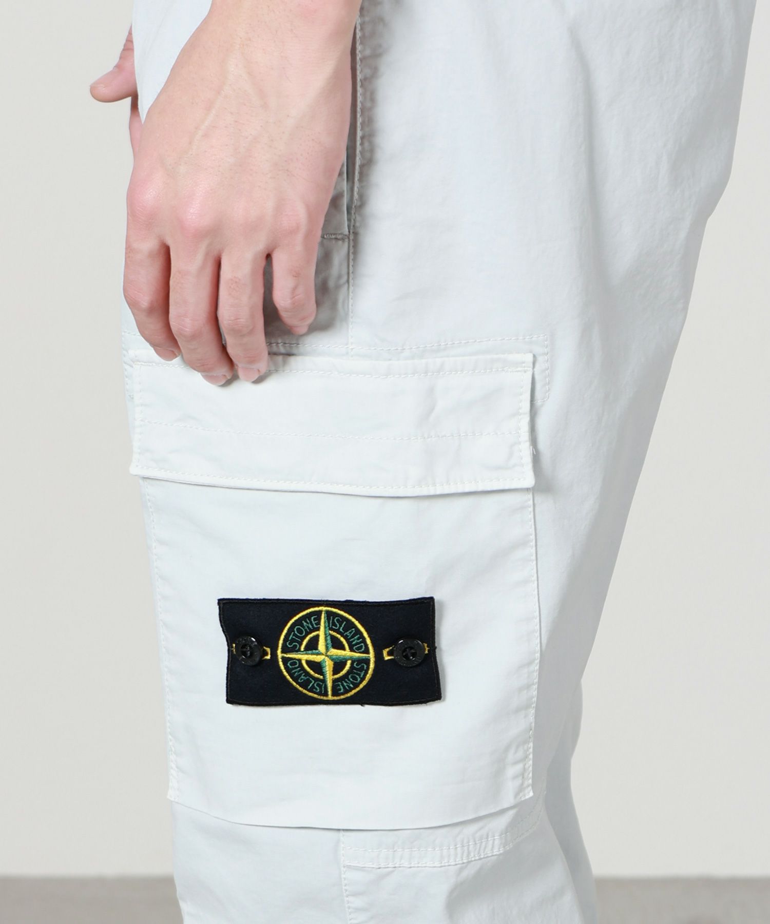 STONE ISLAND(ストーンアイランド)】 PANTALONE REGULAR TAPERED PANTS