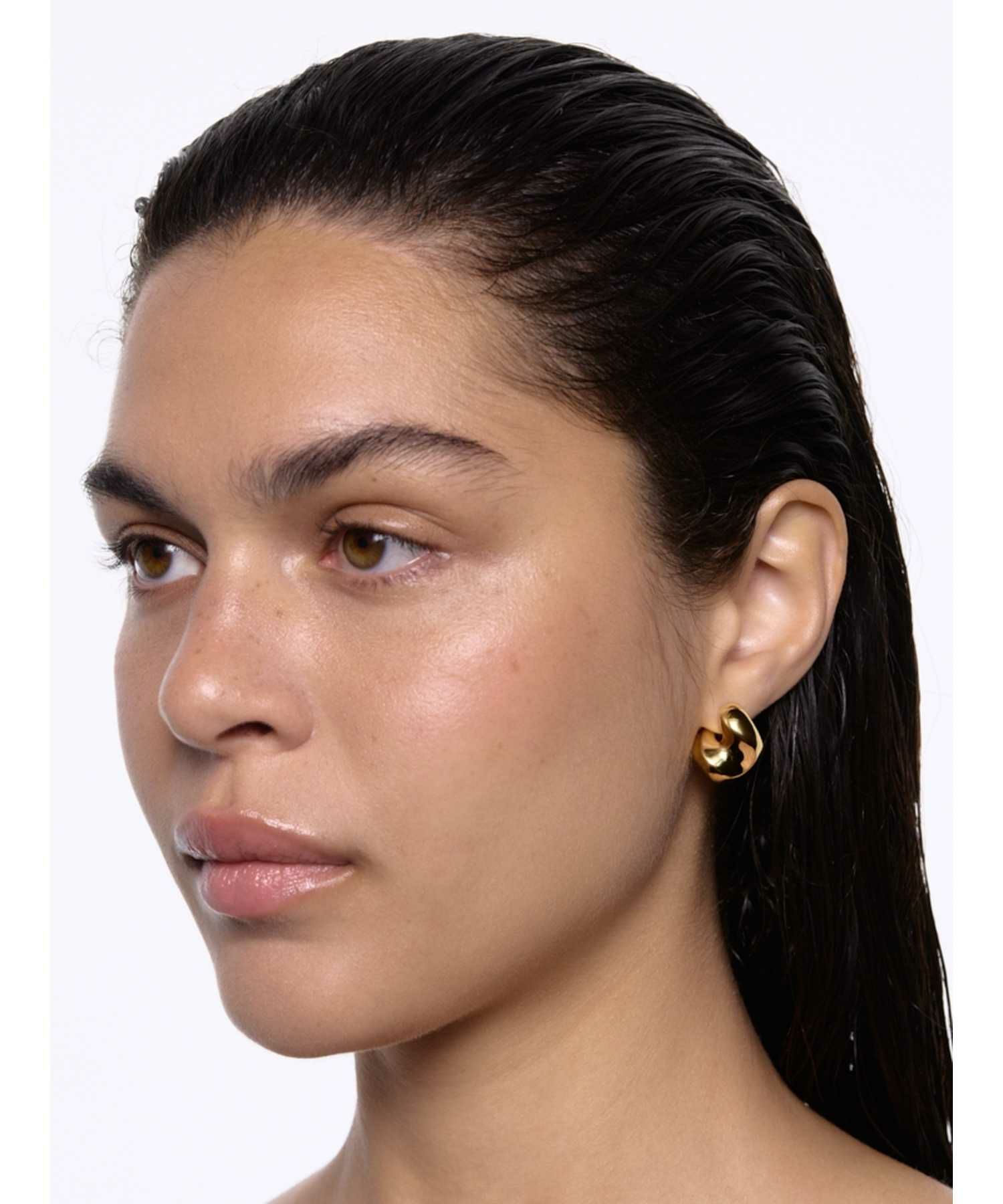 MARIA BLACK(マリアブラック)】 Saddle Earring Small(左耳用