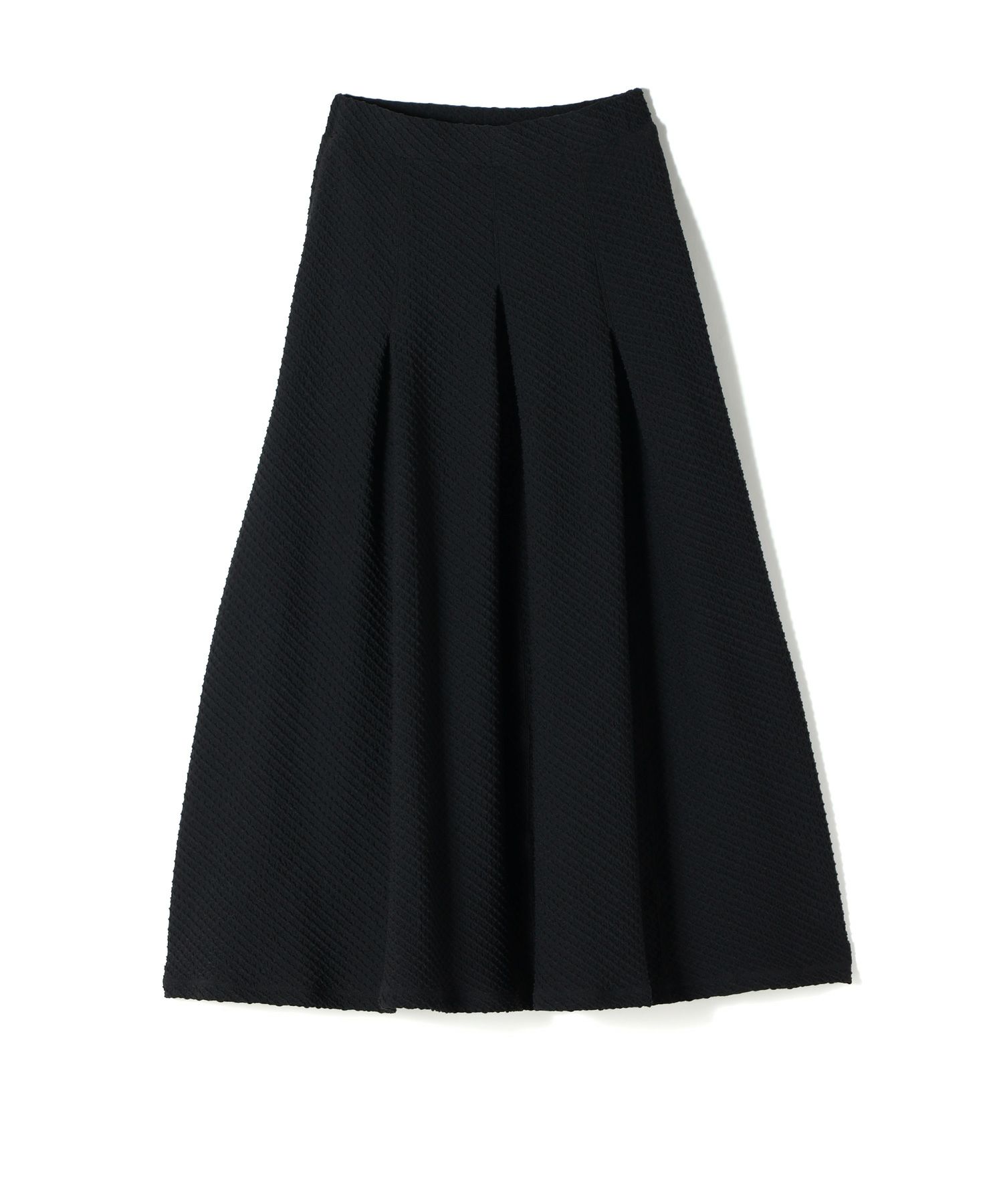 MAME KUROGOUCHI ブラック ラップ ミディアムスカート　黒 MAME KUROGOUCHI ブラック ラップ ミディアムスカート 黒 【公式通販】