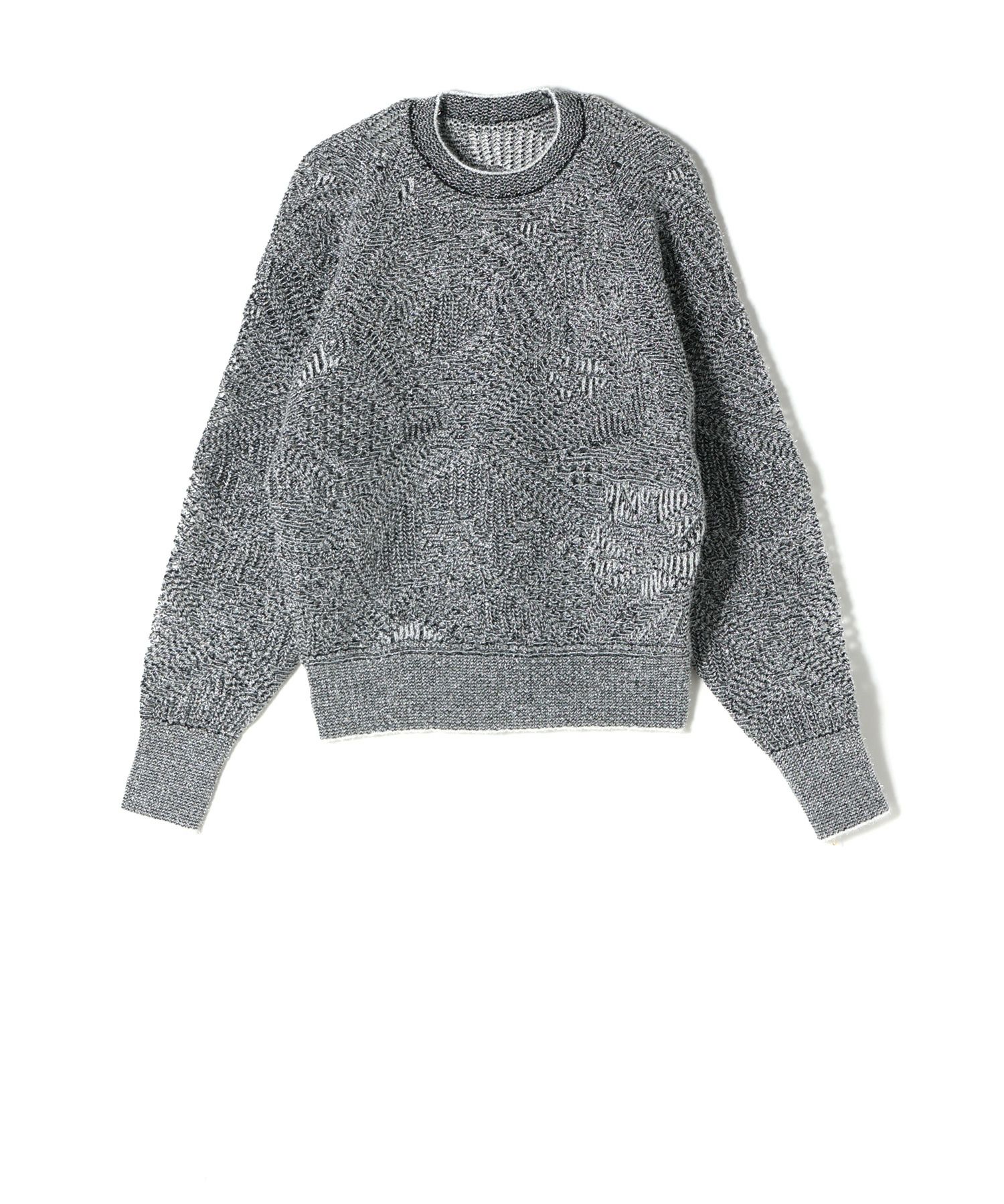 マメクロゴウチ　ニット Mame Kurogouchi(マメ クロゴウチ)】 Shimmering Knit Top｜PARIGOT