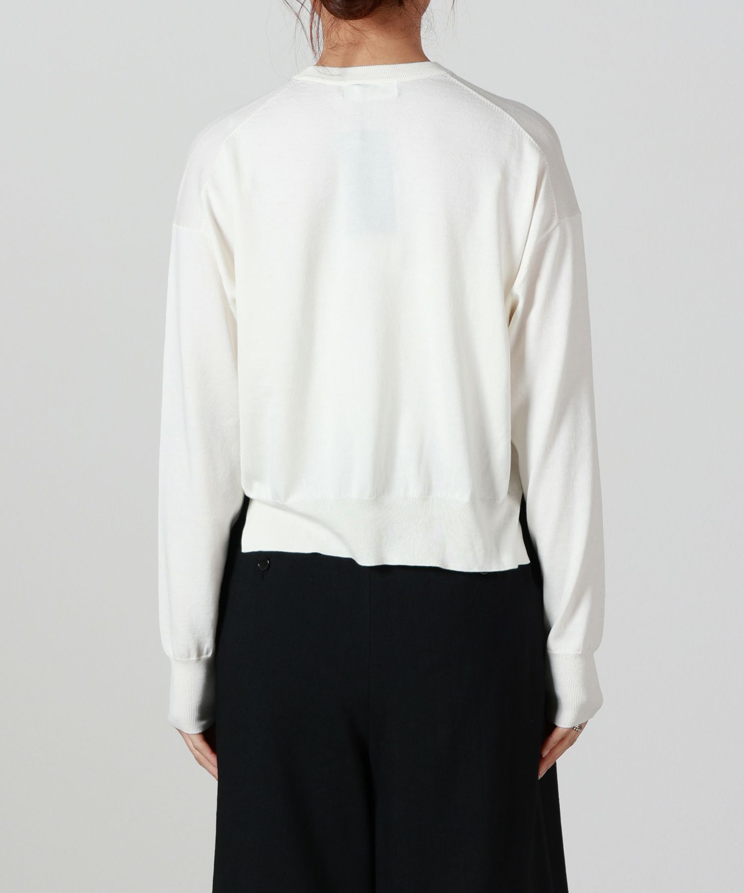 SACRA(サクラ)】 エクストラ ファイン コットン カシミヤプルオーバー