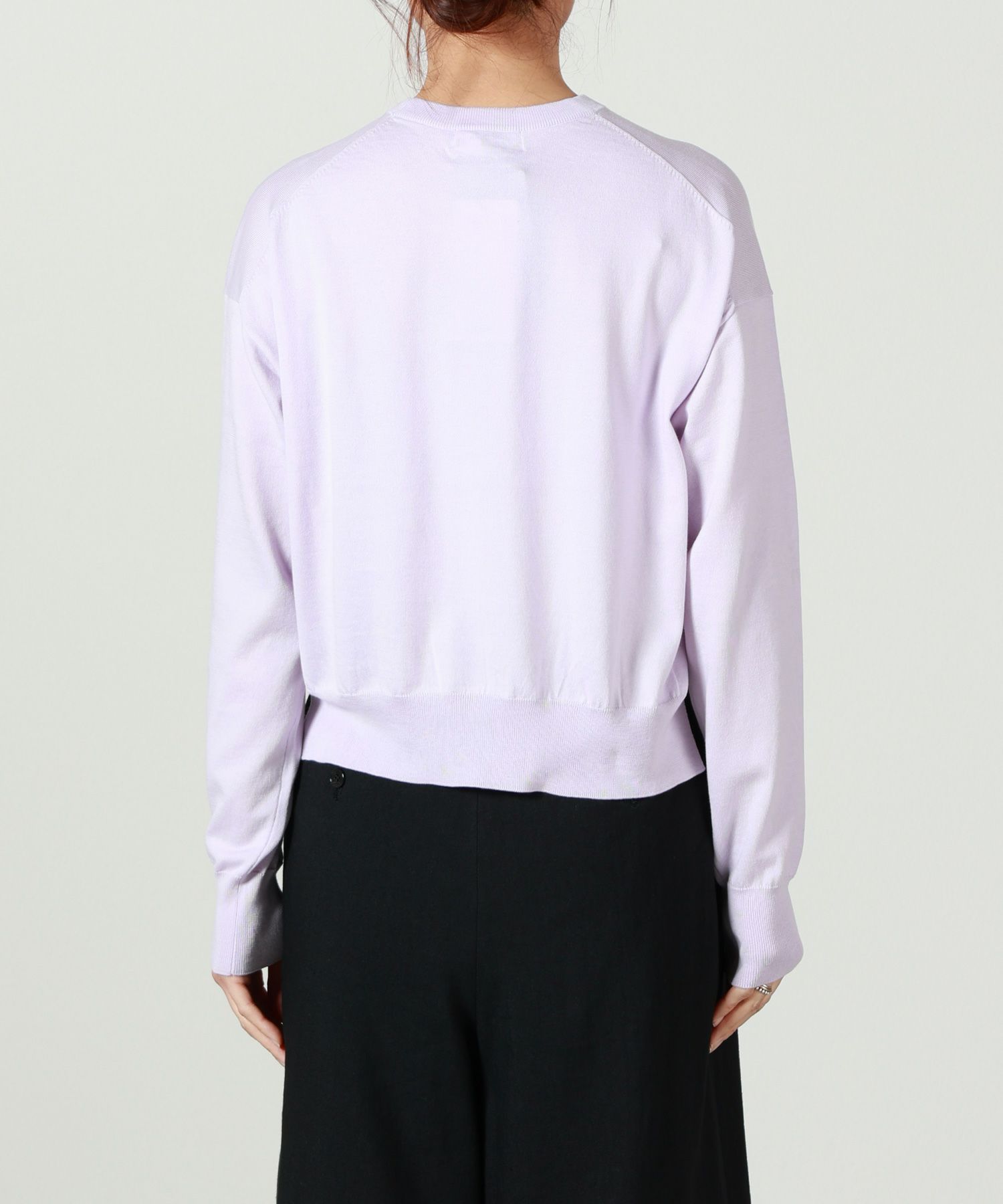 SACRA(サクラ)】 エクストラ ファイン コットン カシミヤプルオーバー