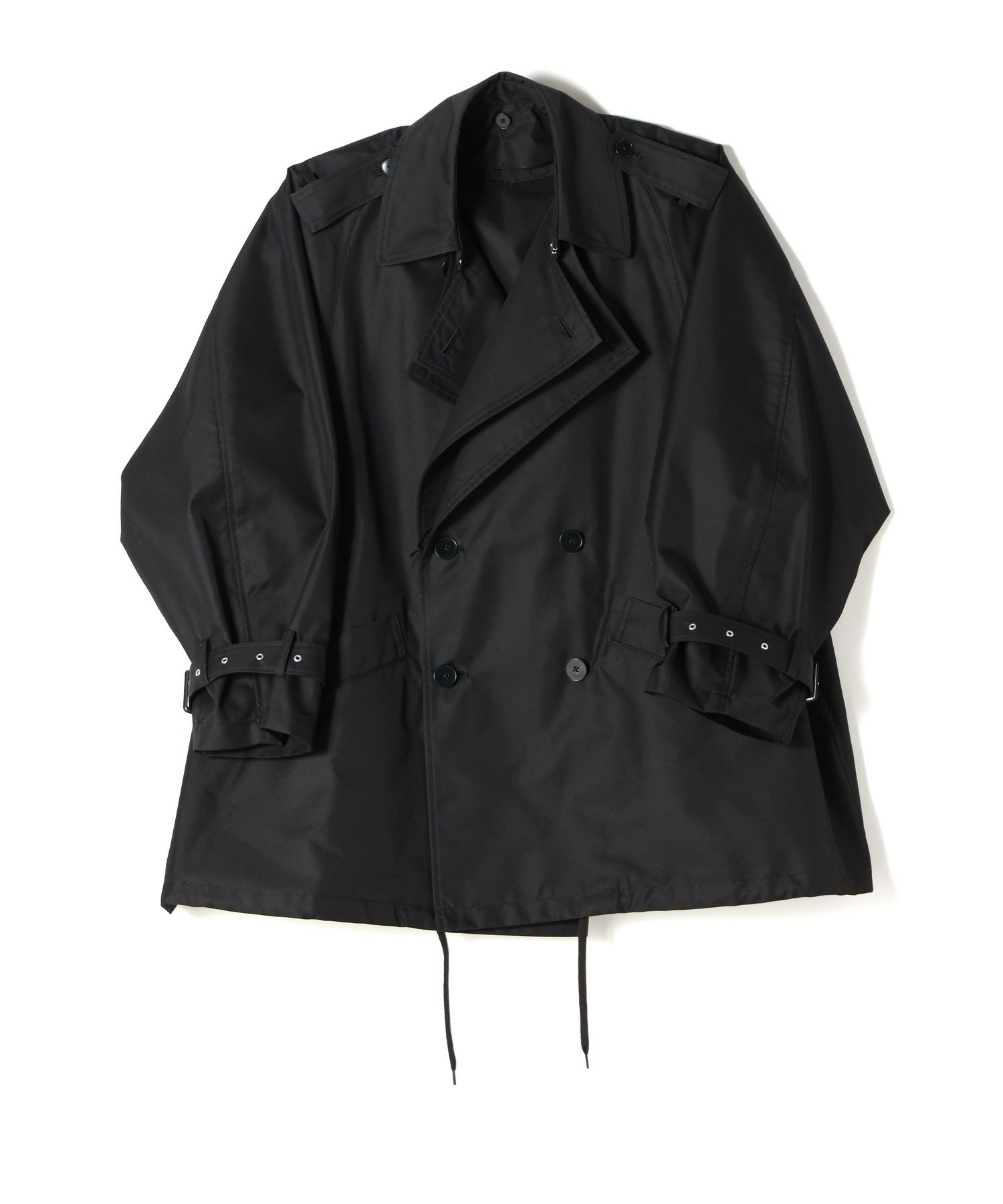 08sircus(08サーカス)】 Giza cotton short trench coat｜PARIGOT