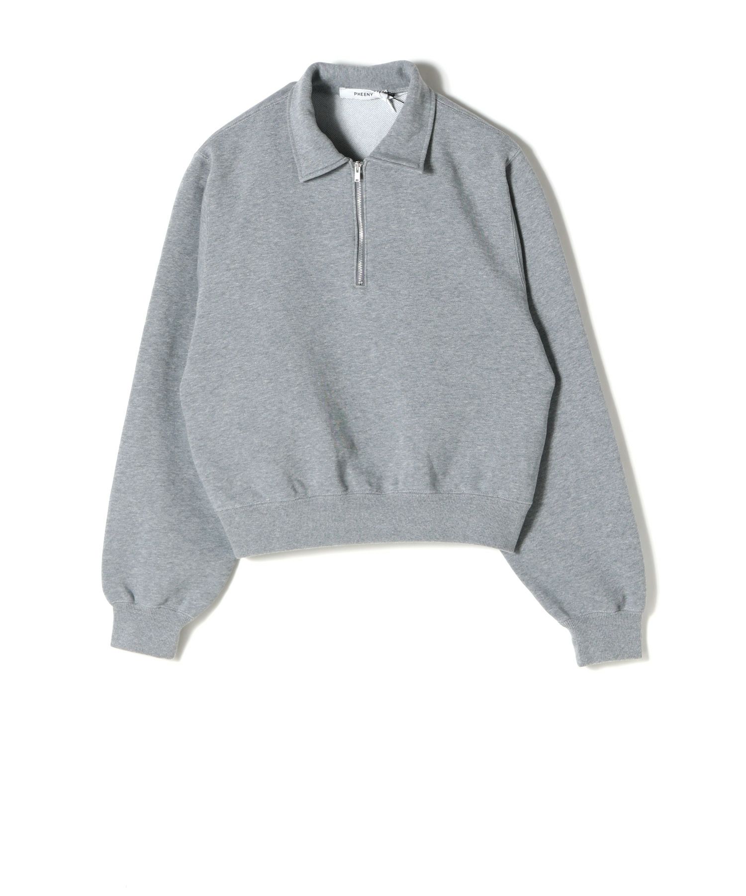 PHEENY フィーニー ハーフジップ スウェット PHEENY フィーニー