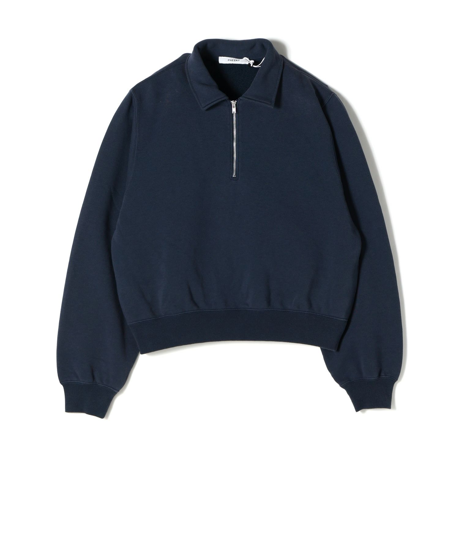 PHEENY フィーニー ハーフジップ スウェット PHEENY フィーニー